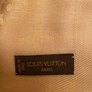 Authentic Louis Vuitton large shawl
